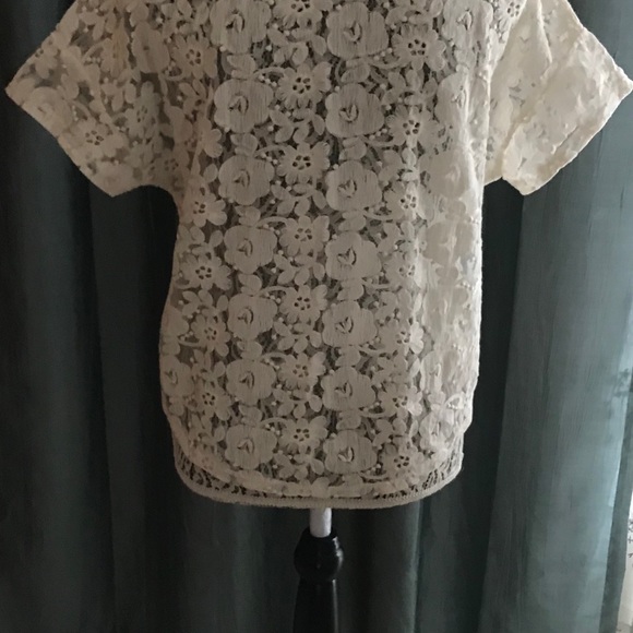 Joe Fresh Lace Shirt - Picture 2 of 5